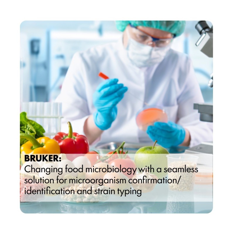 BRUKER: Changing food microbiology with MALDI BIOTYPER and IR BIOTYPER