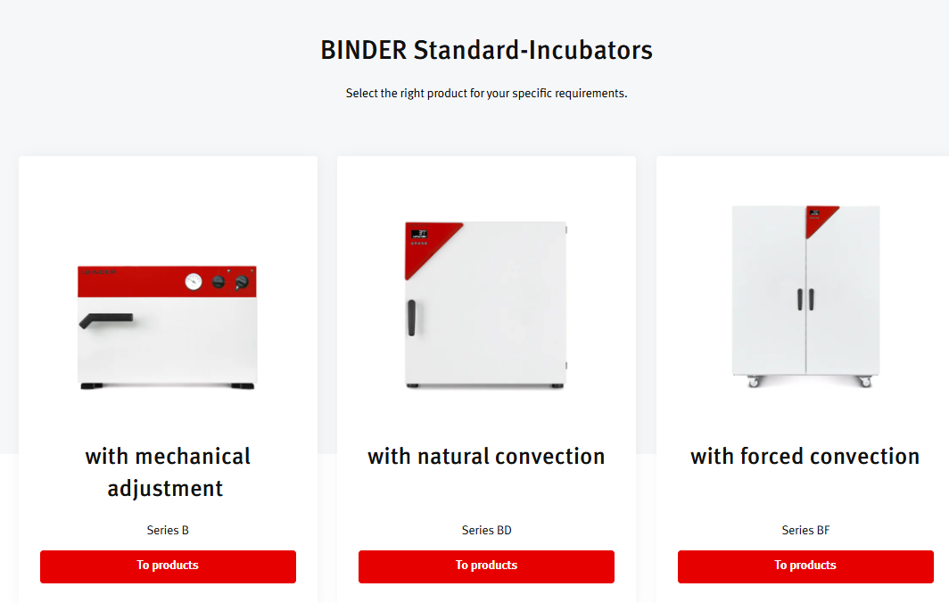 Standard Incubator