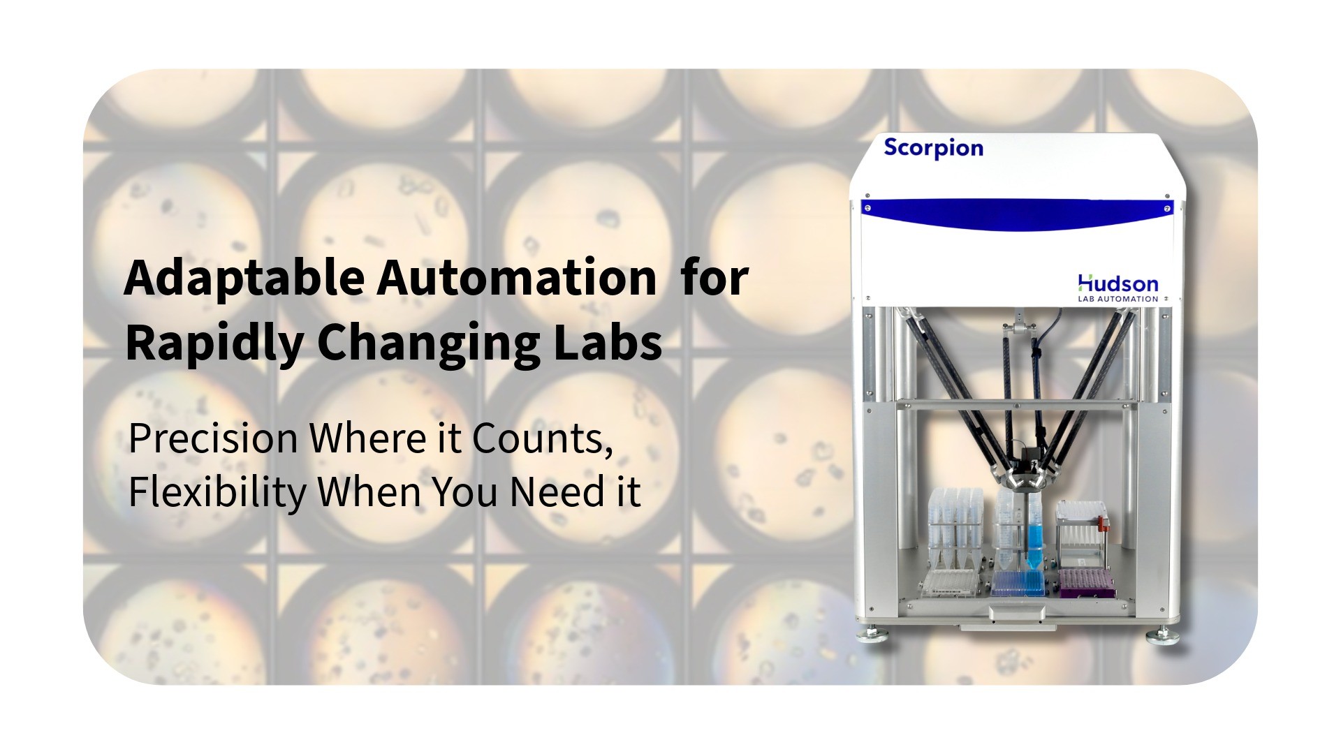 Adaptable Automation  for Rapidly Changing Labs