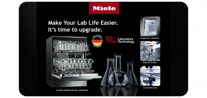 Switching to Miele Laboratory Glassware Washer